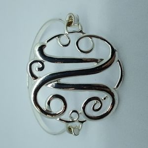 "N" Monogram Bangle